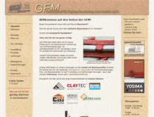Tablet Screenshot of fachwerk-maler.de
